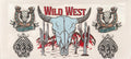 Blue wild West cup wrap