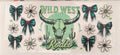 Wild west cup wrap green